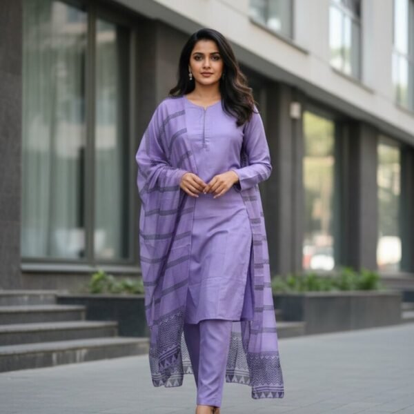 Blue Paisley Tie-Shoulder Midi Dress (Copy)